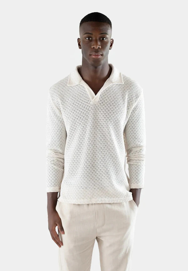 Nelson crochet shirt