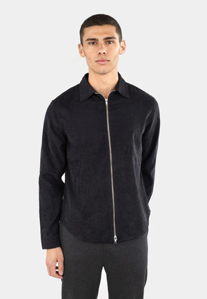 Aden manchesterskjorta zip