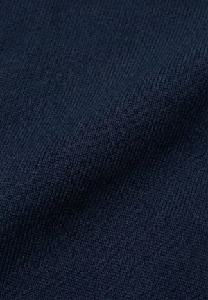 Caleb Stickad Tröja Halfzip