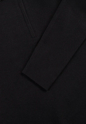 Caleb Stickad Tröja Halfzip