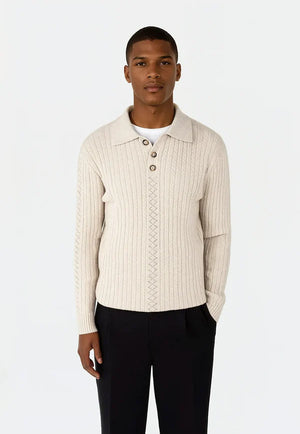 Jules Stickad Pikétröja