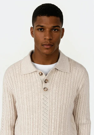 Jules Stickad Pikétröja