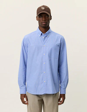 Kent Stripe Poplin Shirt
