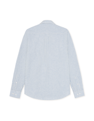 Konrad Stripe Cotton Linen Shirt