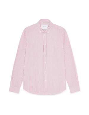 Konrad Stripe Cotton Linen Shirt