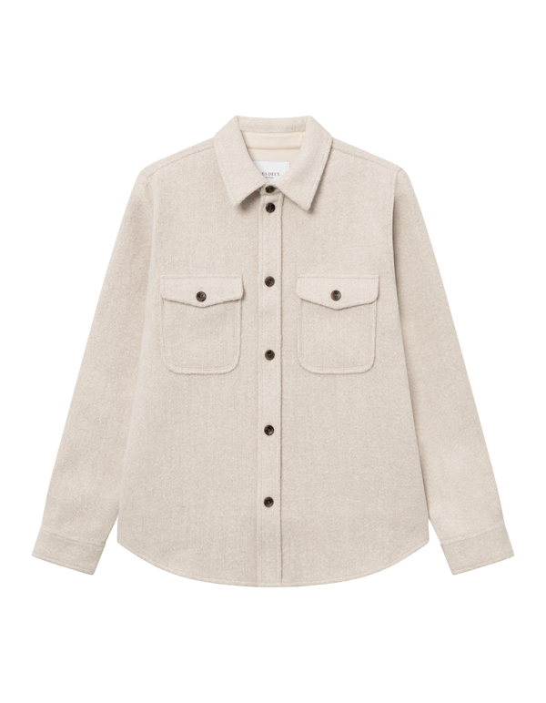 Lennon Bouclé Overshirt