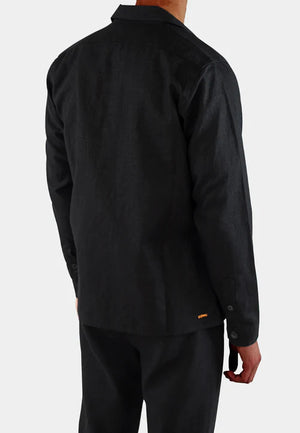 Quincy linen overshirt