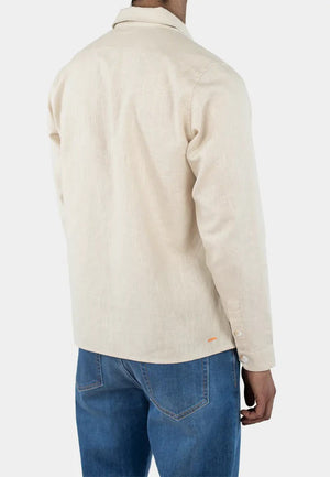 Quincy linen overshirt