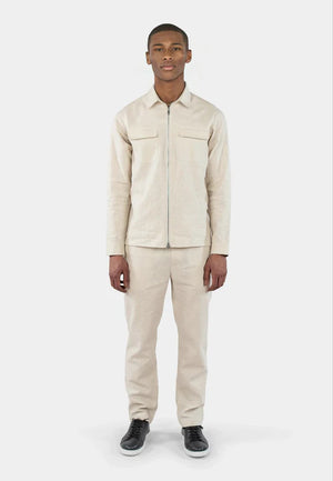 Quincy linen overshirt