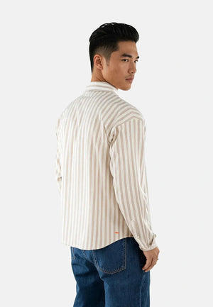 Ellipse Skjorta I Borstad Bomull