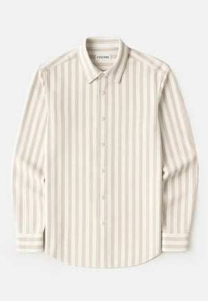 Ellipse Skjorta I Borstad Bomull