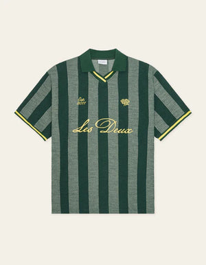 Stripe Jacquard Football Jersey
